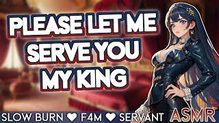 Submitting to my evil King[RP ASMR] [Slow Burn] [Villain Listener]