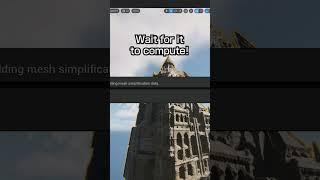 Unreal Engine Tip #17: How to Reduce polycount inside UE5 #gamedev #ue5 #unrealengine