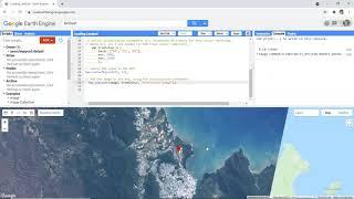 Loading Landsat 8 data into Google Earth Engine