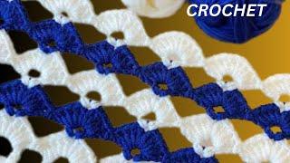 How to make quick and easy Crochet Pattern /Blanket /Crochet Tutorial / beginners /  @Loop2loop-w1y