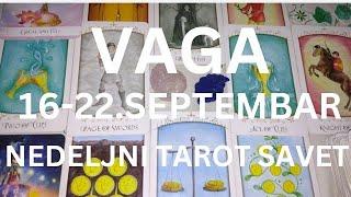 VAGA Ljubav nije varka, zato otvorite srce ️ NEDELJNI TAROT SAVET 16-22.SEPTEMBAR