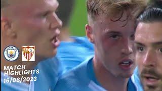 Manchester City - Sevilla  1-1  (5-4 Pen) Match Highlights