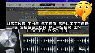 Silent Cook Up - Making A Loop With The Stem Splitter & Session Player In Logic Pro 11