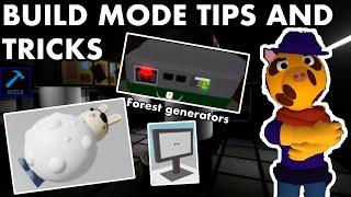 BUILD MODE TIPS AND TRICKS - PIGGY BUILD MODE 