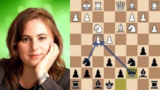 Judit Polgar's CLOSE CALL in the Sicilian Taimanov