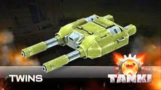 Tanki X TV Video blog # 1 weapons Tanki X