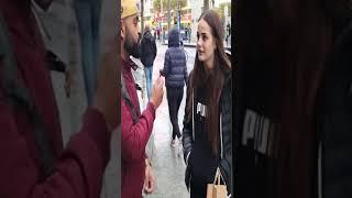 Indian Boy Asking Kiss from European girls