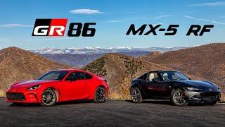 GR86 vs MX5 RF (ND2) - Is Miata Always the answer? | Everyday Driver TV Season 10