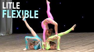 Amazing Female Acrobats: little flexible contortionists at the ZIRKA Talent Show