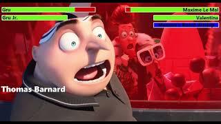 Despicable Me 4 (2024) Final Battle with healthbars 1/2