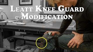 Leatt Dual-Axis Knee Guard Modification for Slippage