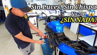 PULSAR NS 200  Sin Luces, Sin Corriente, Muerta Total ¿Que Debo Hacer En Este caso?