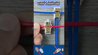 Branch electrical wires connector #shortvideo #akelectrical #viral