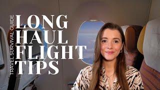 LONG HAUL FLIGHT TIPS | How To Survive Long Flights In Economy