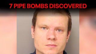 7 pipe bombs found in home of man arrested near No Kings protest