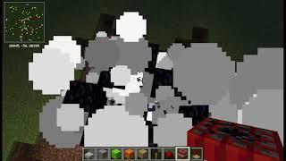 Minecraft - Building on the Flight around the Powerlines