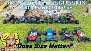 A Discussion About RC Scale Does Size Matter (1/10 to 1/5 Size Comparisons)