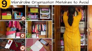 9 Wardrobe Organization Mistakes To Avoid-Space Saving Wardrobe Organization Ideas-Diwali Hacks