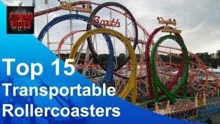 TOP 15 Transportabele Rollercoasters