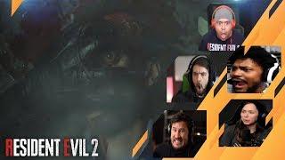 Gamers Reactions to Skull Crushed by Mr.X | Resident Evil 2 Remake