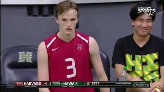 Hawaii vs Harvard | Men Volleyball Jan 8,2025