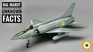 HAL Marut - Unkown Facts About India's First Indigenous Fighter Aircraft | HAL HF-24 Marut (Hindi)