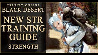 Black Desert NEW STR Strength TRAINING Guide for beginners in BDO 2024 Updated version