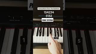 Somewhere Over The Rainbow (Piano Tutorial)