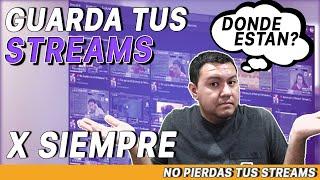 Como guardar los Stream Pasados de TWITCH  para SIEMPRE 2021 | Aletz84