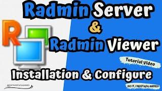 How to Installing and Configure Radmin Server and Radmin Viewer