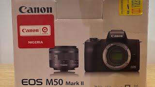 ASMR CANON EOS MARK II CAMERA UNBOXING| ACCESORIES TO BUY.