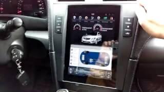 Toyota Camry XV40 Tesla Screen Штатная мультимедийная система