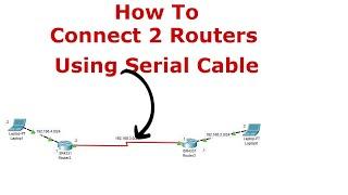 How to Connect Two Routers With Serial Cable in Cisco Packet Tracer