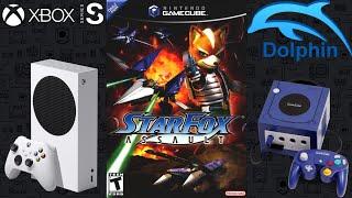 Star Fox: Assault (GameCube) - Dolphin - Xbox Series S + Settings