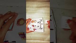 makeup blind bag #art #drawing #alina #diy
