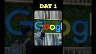 Road to Google - Day 1 #tech #technical#reels #softwaredeveloper #softwareengineer #college #google