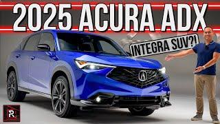 The 2025 Acura ADX A-Spec Is A Much Needed Gateway SUV With VTEC Turbo Power