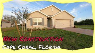 Cape Coral Florida Homes For Sale / New Construction Cali floor plan 4 BD / 2 Baths /1828 SQFT