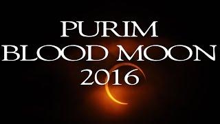 Purim Blood Moon