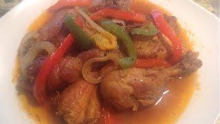 How to make Haitian Style Chicken (Poule Nan Sos)