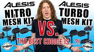 Alesis Turbo Mesh vs Alesis Nitro Mesh, the BEST beginner drum kit?
