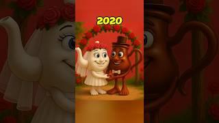 Brainrot memes 2020 vs 2025 #1#brainrotanimals #김프로 #shorts
