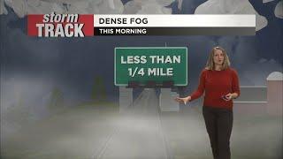 Dense fog blankets Wisconsin