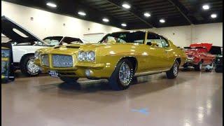 1971 Pontiac GTO Hardtop Coupe 455 H.O. Engine Sound 4 Speed in Gold My Car Story with Lou Costabile