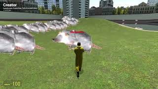 Walter White gets attacked by Giant Rats in Garry's Mod - Better Quality