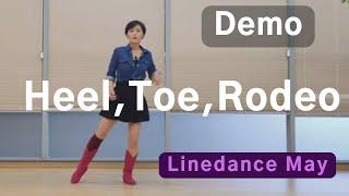 Heel, Toe, Rodeo Line Dance (Improver) -  Demo