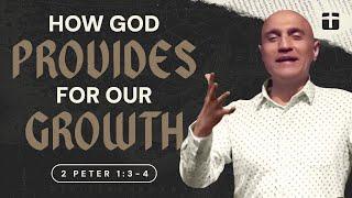 How God Provides For Our Growth | 2 Peter 1:3-4 | Pastor Raj Ahuja