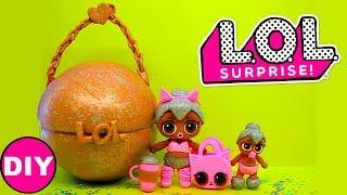 Куклы ЛОЛ Большой Шар ЛОЛ Сюрприз Игрушки своими руками LOL Dolls Surprise  DIY Легкий пластилин