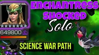 6-Star Silk Solos Glorious Games Enchantress - Science War Path | MCoC Gameplay | Marvel