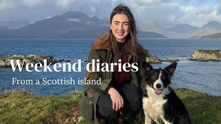 My perfect weekend living on a Scottish island vlog